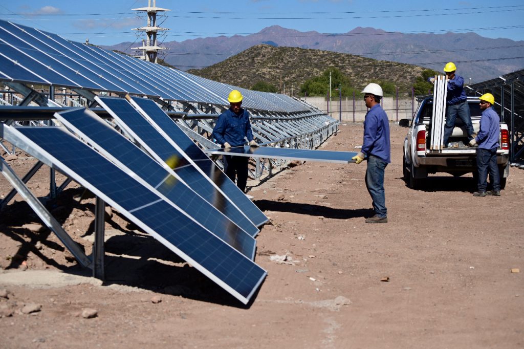 Créditos para paneles solares en Mensoza